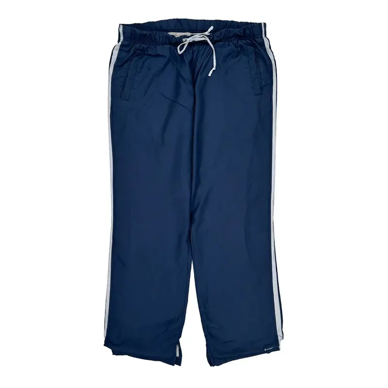 Nike Baggy Joggers - Large Blue Polyester