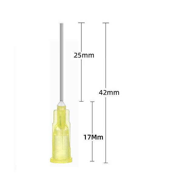 Plastic & Stainless Steel Fluid Precision Blunt Needle Dispense Tips