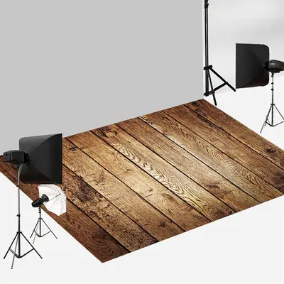 Photography Vignetting Wood Texture Floor Backdrop
