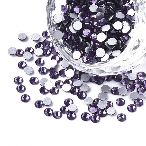 Glass Rhinestone Flat Back Cabochons