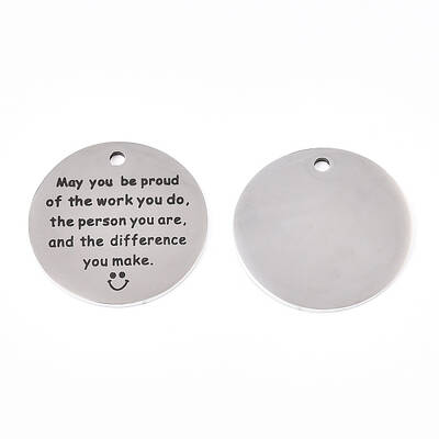 Non-Tarnish 201 Stainless Steel Pendants