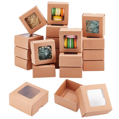 Folding Kraft Paper Cardboard Jewelry Gift Boxes