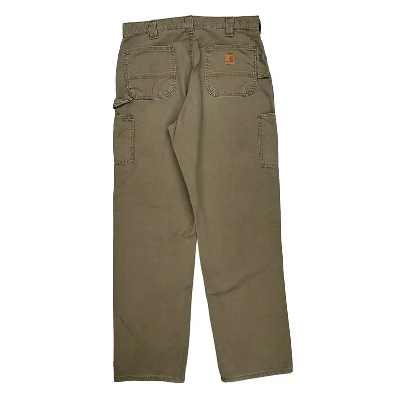 Carhartt Cargo Carpenter Trousers - 36? Waist Brown Cotton
