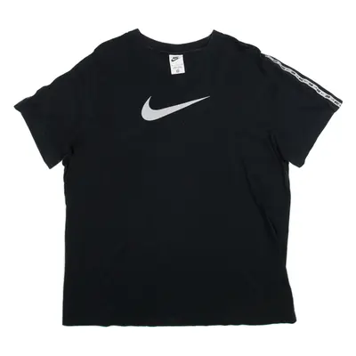 NIKE Mens T-Shirt Black XL