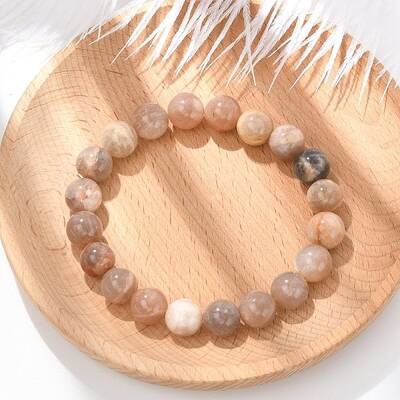 Natural Sunstone Stretch Bracelets