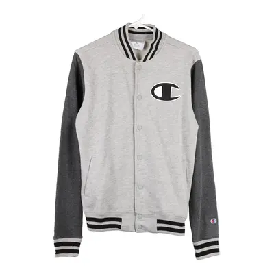 Champion Jacket - XL Grey Cotton Blend