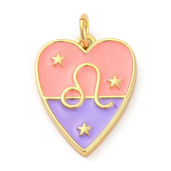 Brass Enamel Pendants