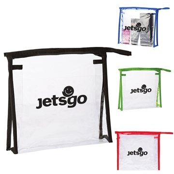 200 Customized PVC Travel Amenities Case - TSA Compliant & Clear ...