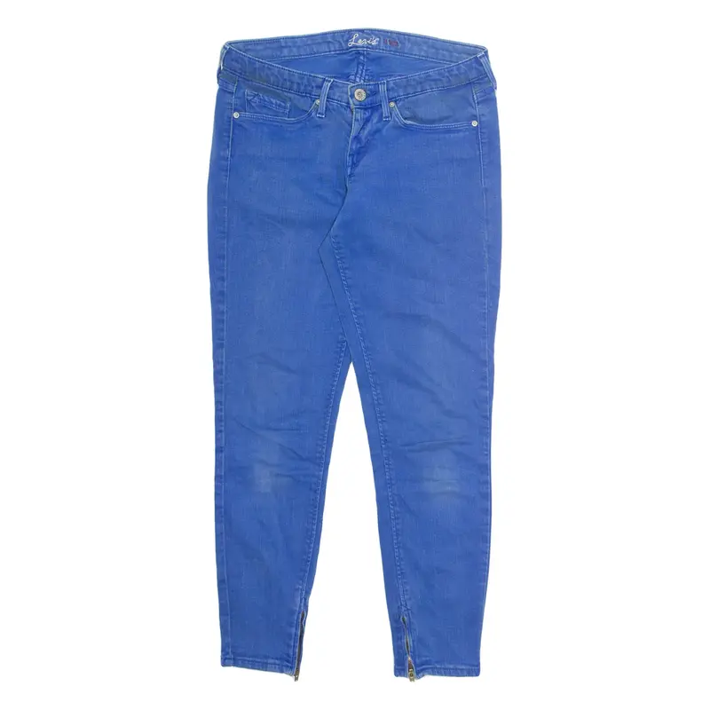 LEVI'S Womens Jeans Blue Regular Tapered Stone Wash W28 L26