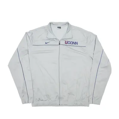 NIKE Dry-Fit Track Jacket Grey Mens 2XL