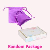 [Gift] Bling Hair Gift Box White with Drawings for Wig Packaging 20cm*14cm*4cm for Presents