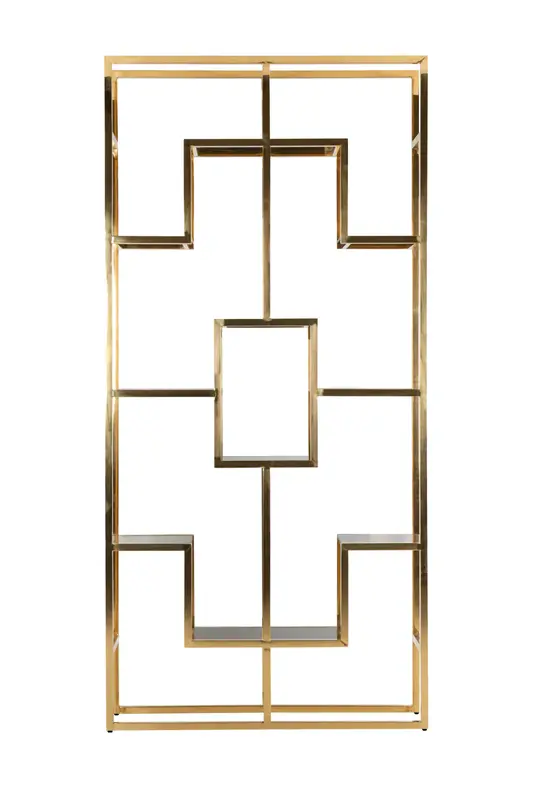 Geometrical Gold Cabinet | OROA Magnus