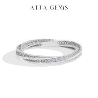Simple Style 0.8mm D VVS1 Synthetic Moissanite Ring for Women and Men Daily wear beauty Jewelry R220