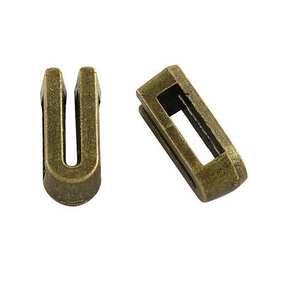 Tibetan Style Alloy Letter Slide Charms