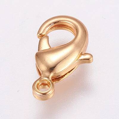 Brass Lobster Claw Clasps