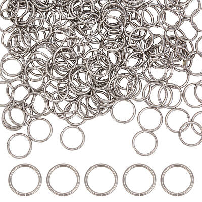 200Pcs 304 Stainless Steel Open Jump Rings