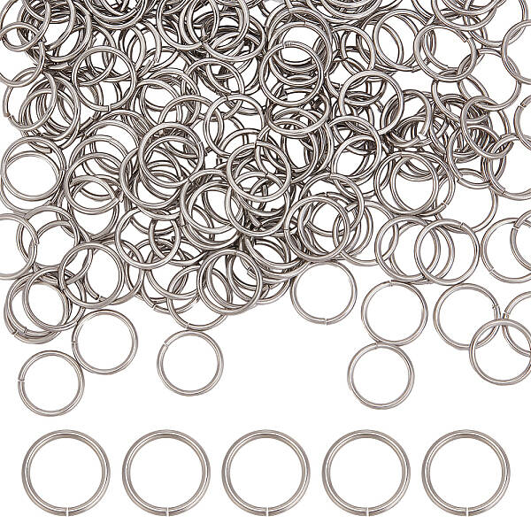 200Pcs 304 Stainless Steel Open Jump Rings