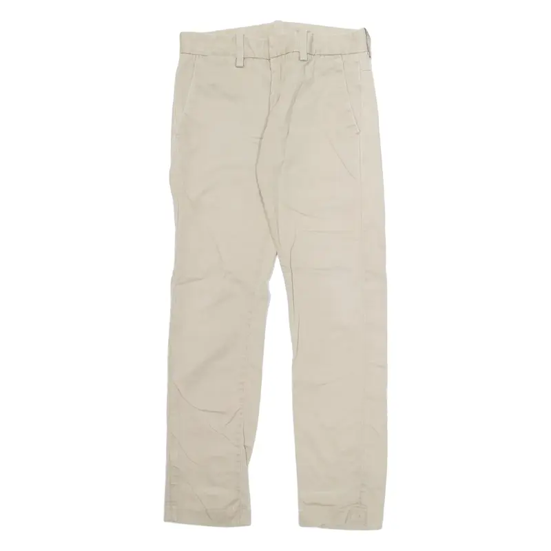 LEVI'S Womens Trousers Beige Regular Tapered W29 L29