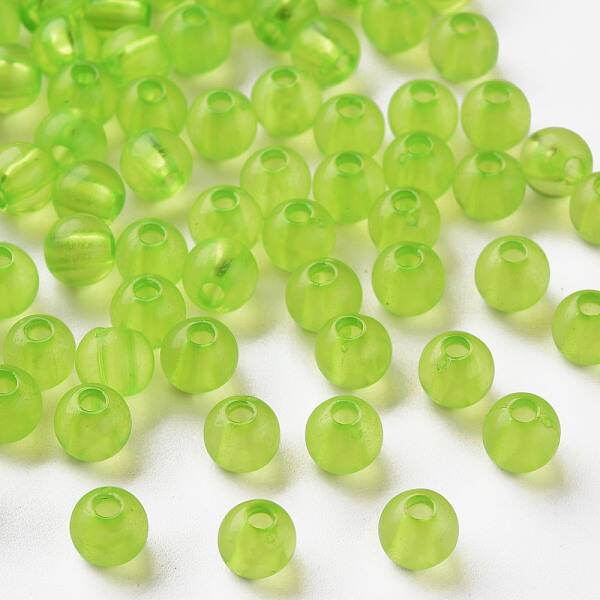 Transparent Acrylic Beads
