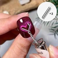Nail Art Beauty Tool Set, 22pcs/set Including 2 Nail Art Design Tube with 20 Flexible Iron Wires, Nail Art Accessories for DI...