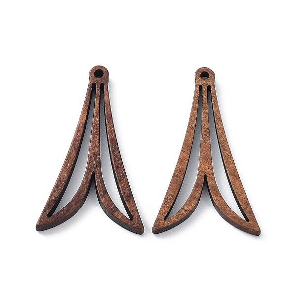 Walnut Wood Laser Cut Pendants
