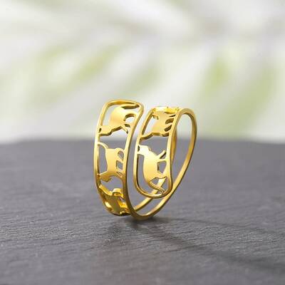 304 Stainless Steel Cuff Rings