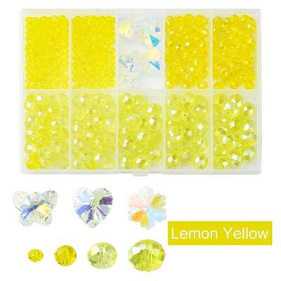 DIY Glass Beads & Charms Jewelry Making Finding Kit