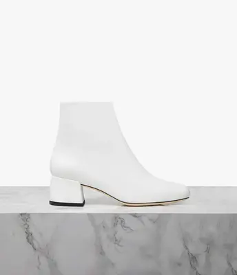 PARADE WHITE SOFT LEATHER | UK Size: 7 | Width: Regular