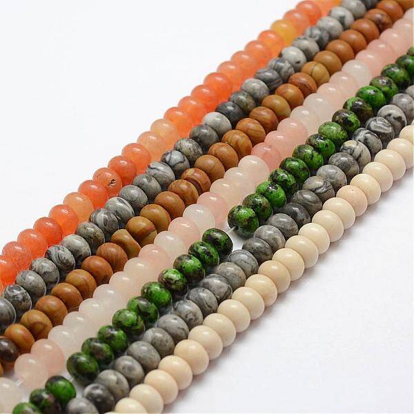 Mixed Natural Gemstone Beads Strands