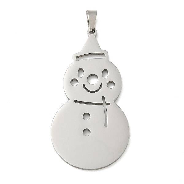 Christmas Theme 304 Stainless Steel Pendants