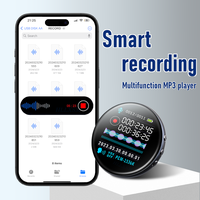 HD Mini Voice Recorder with Playback,7-Level Noise Reduction and Password Protection,multifunctional recording device with MP...