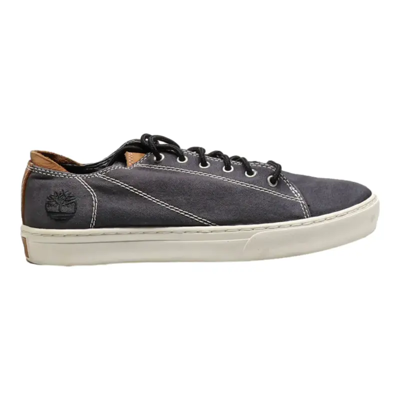 TIMBERLAND Low Top Trainers Blue Canvas Mens UK 8