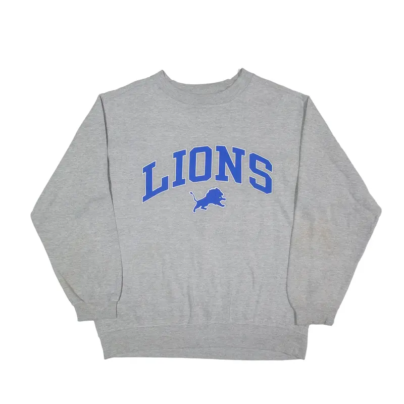 PROP PLAYER Lions USA Sweatshirt Grey Mens L