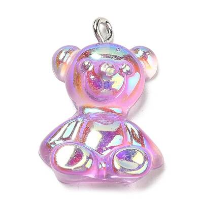 Transparent Resin Pendants