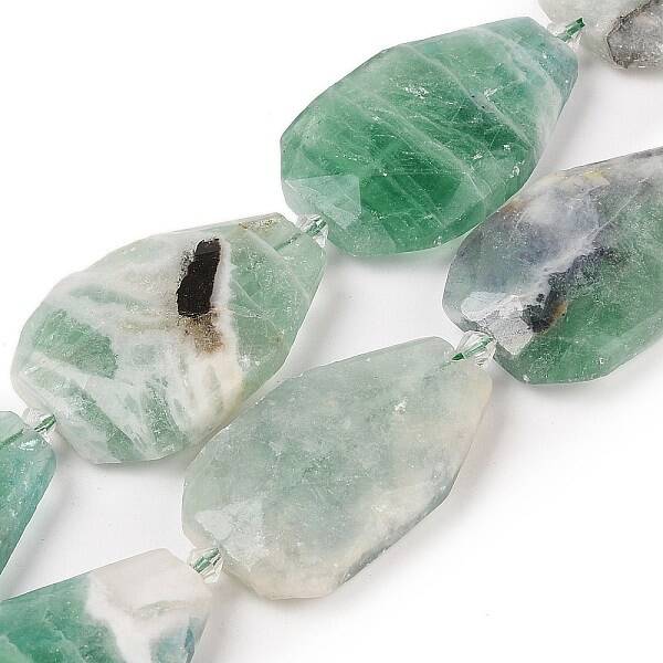 Natural Fluorite Beads Strands