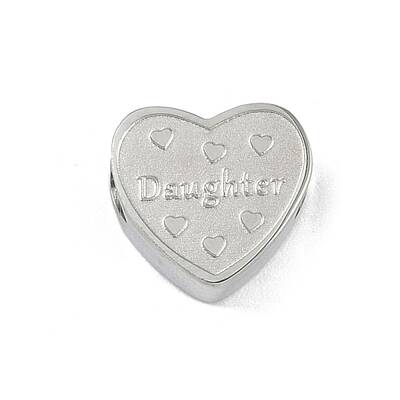 Tarnish Resistant 304 Stainless Steel European Beads