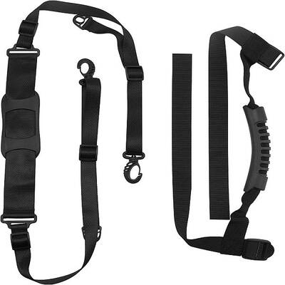 SUPERFINDING 2Pcs 2 Style Nylon Skateboard Shoulder Straps
