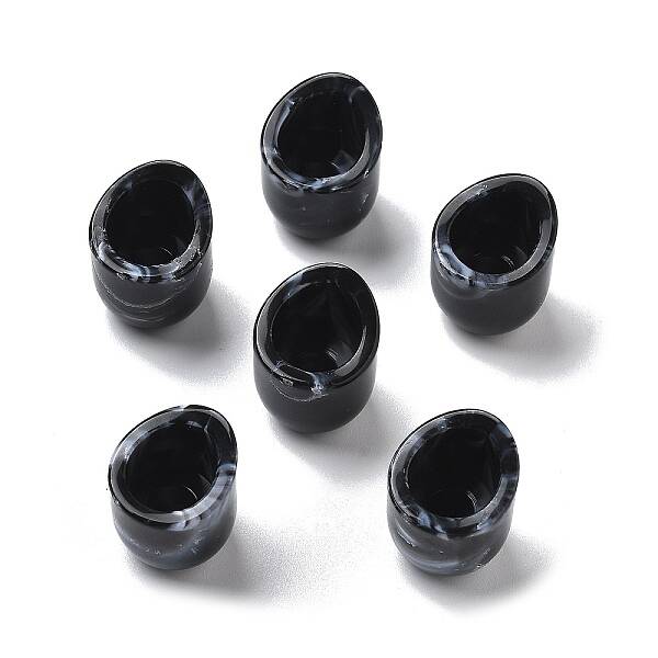Two Tone Acrylic Beads