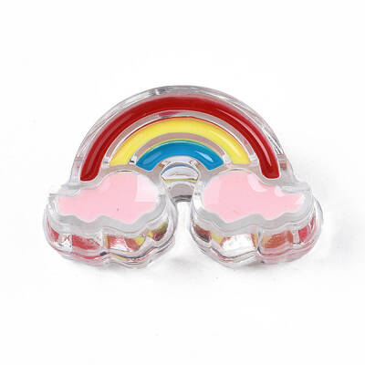 Transparent Acrylic Enamel Beads