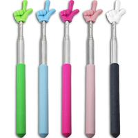 5 count Pointer Stick For Classroom  Multipurpose Teacher Pointer Stick, Extendable Classroom Pointer And Finger Pointer Stic...