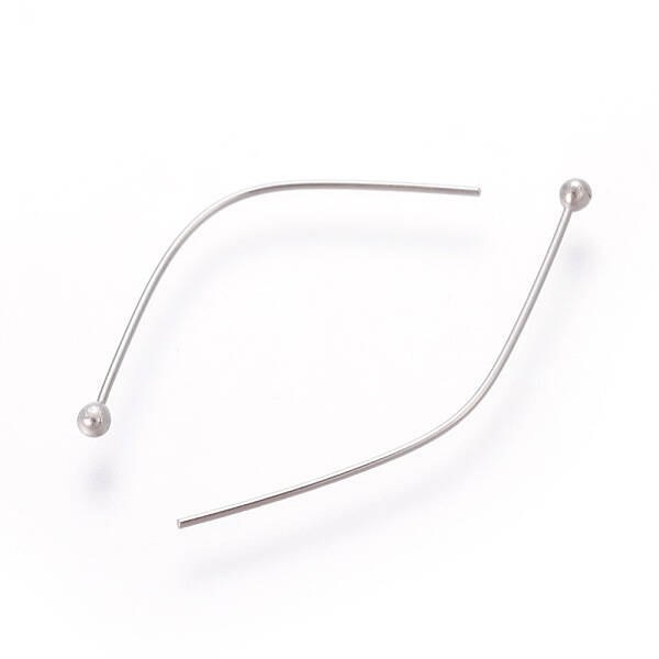 Tarnish Resistant 304 Stainless Steel Ball Head Pins