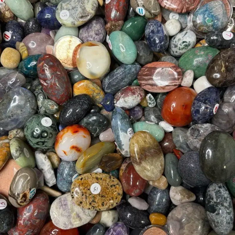 Gemstone Crystal Mix - Polished Crystal Confetti - Chaotic Gemstone Mix Scoop