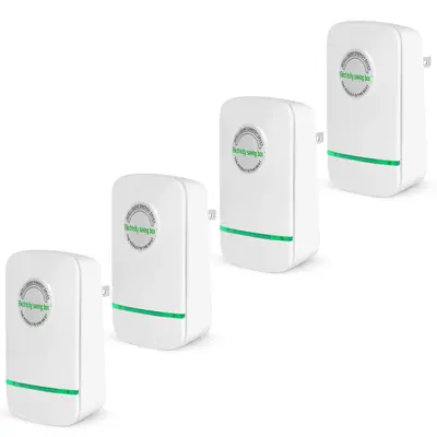 CAIREG 4-PACK! Professional StopWatt Energy Saving Device, Electricity, household Box Power Pro Wattage Current Balancing Cap...