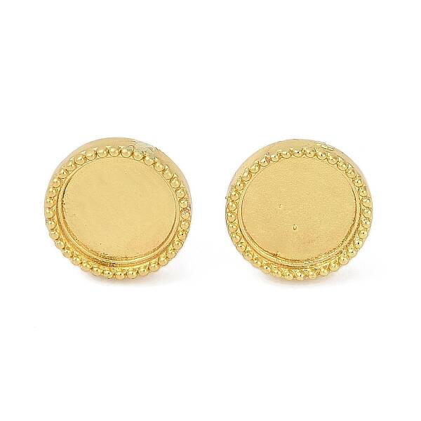 Brass Stud Earring Findings