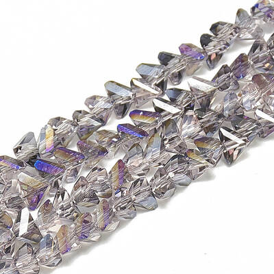 Electroplate Glass Beads Strands