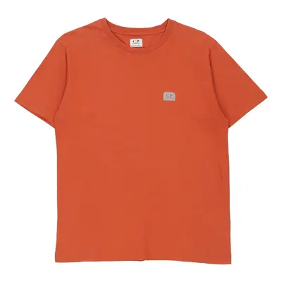 Age 14 C.P. Company T-Shirt - Large Orange Cotton