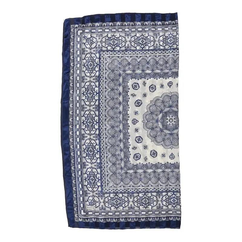 Mercan Scarf - No Size Blue Polyester