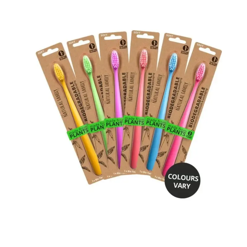 Natural family co. Neon toothbrush