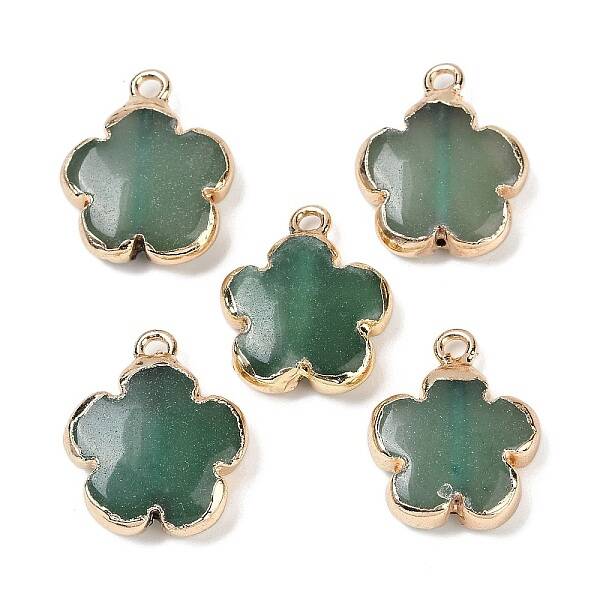 Natural Green Aventurine Pendants