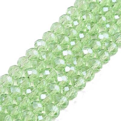Electroplate Glass Beads Strands